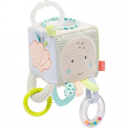 Jucarii Senzoriale - Cub din plus cu activitati - Animalute marine