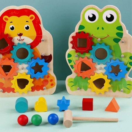 Cutia permanentei regele junglei Montessori [1]