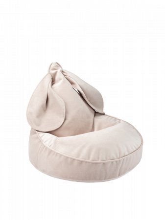 Colectia Velvet - Dusty Beige Bunny Beanbag