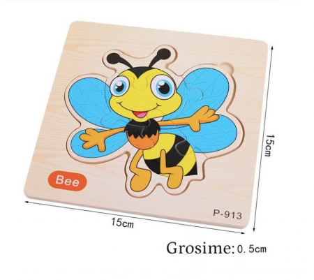 joc  Puzzle Incastru ALBINUTA Montessori [1]