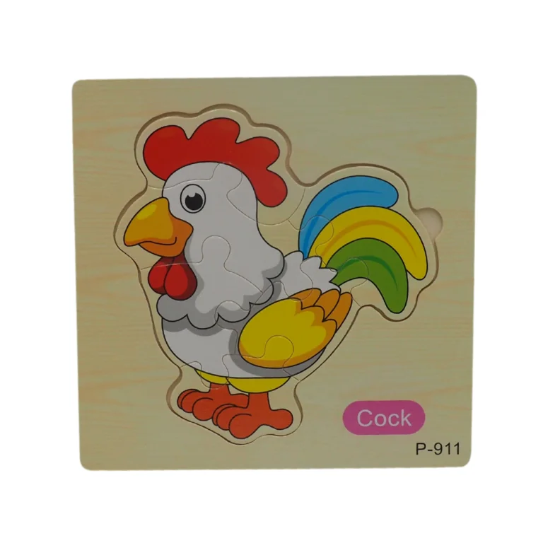 Jucarii educative - joc  Puzzle Incastru COCOS Montessori