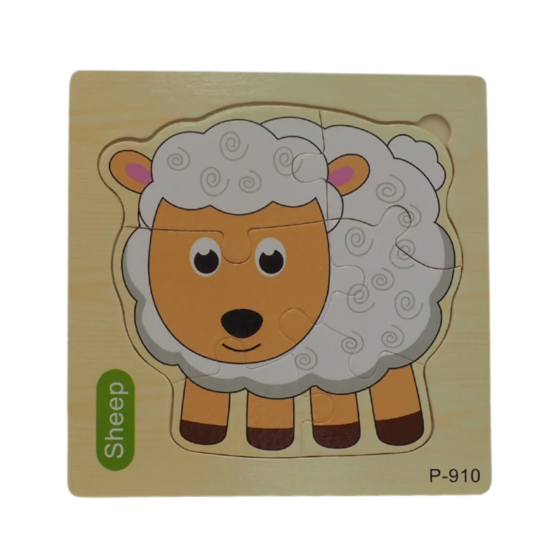 Jucarii educative - joc  Puzzle Incastru OAIE Montessori