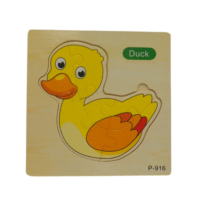 Jucarii educative - joc  Puzzle Incastru RATUSCA Montessori