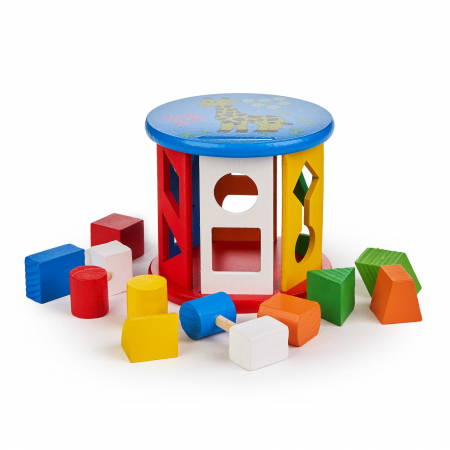 Jucarii educative - Joc sortator tip carusel
