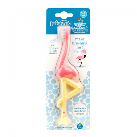 Periuta de dinti design flamingo (1-4 ani) [1]