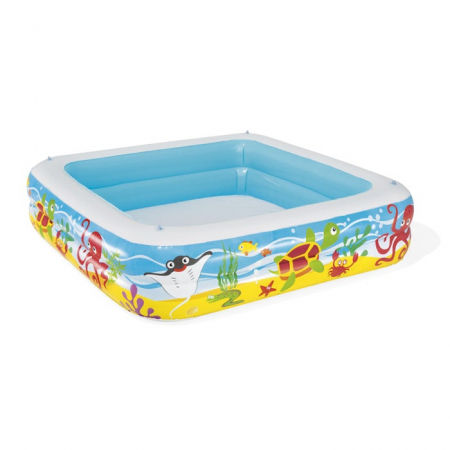Piscina copii, gonflabila, Canopy Bestway 52192, cu protectie solara, 140 x 140 x 114 cm [2]