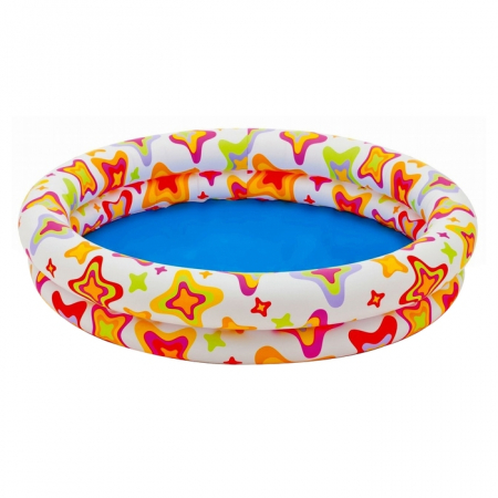 Vara - Piscina gonflabila Intex Fancy Stars, pentru copii, 122 x 25 cm