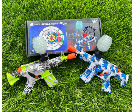 Blaster airsoft cu bile din gel automata [1]