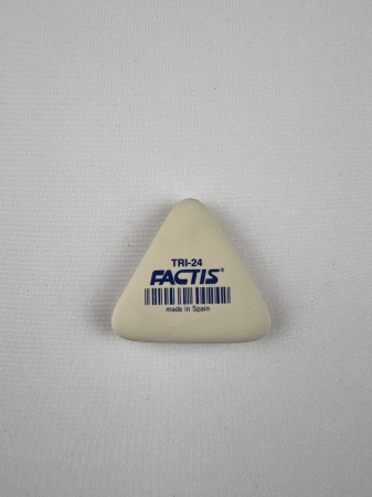 Rechizite scolare - Radiera guma de sters FACTIS tri-24