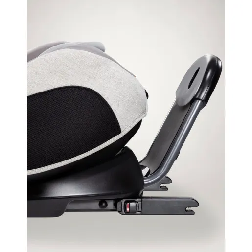 Scaun auto i-Size i-Prodigi Signature, nastere-125 cm, Oyster, testat Plus [4]