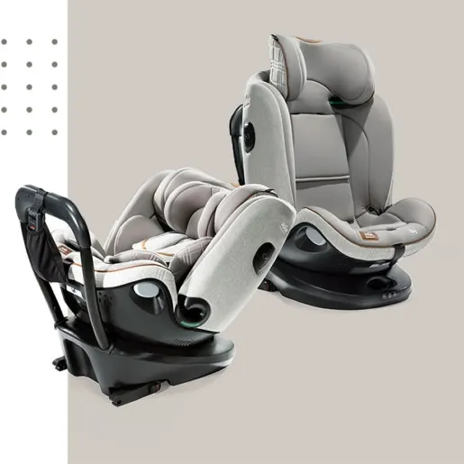 Scaun auto i-Size i-Spin Grow 360° R Signature, nastere-125 cm, Oyster, testat ADAC [4]