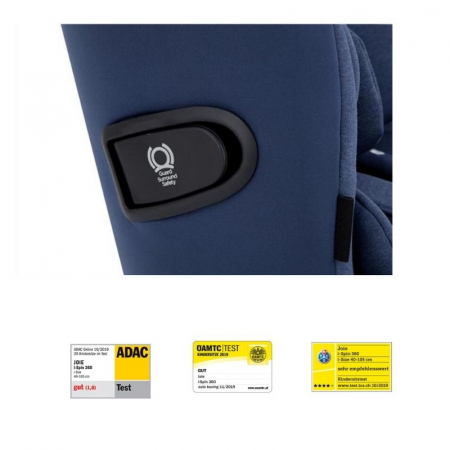 Scaun auto i-Spin 360° Deep Sea, nastere - 105 cm, testat ADAC [4]