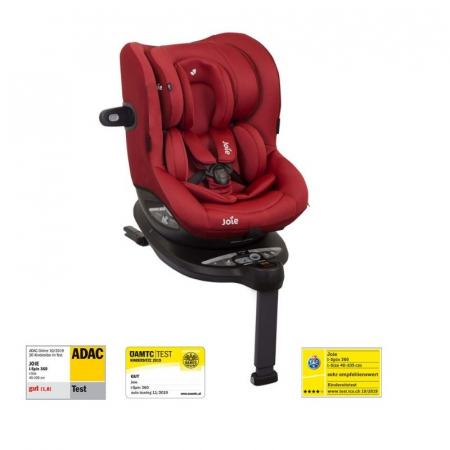 Scaun auto i-Spin 360° Merlot, nastere - 105 cm, testat ADAC [1]