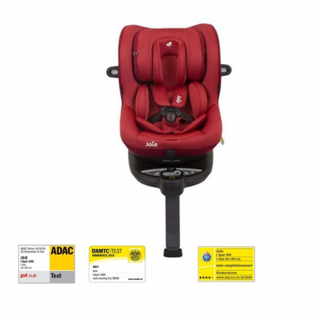 Scaun auto i-Spin 360° Merlot, nastere - 105 cm, testat ADAC [3]