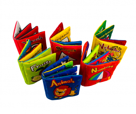 Bebelusi - Set 6 carticele senzoriale bebelusi