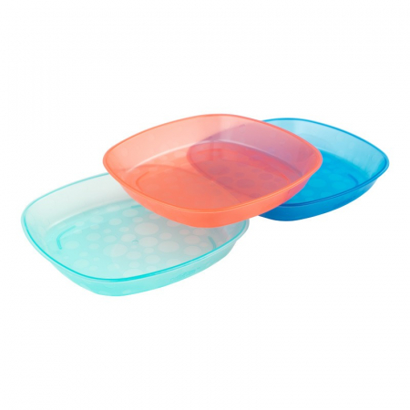 Set farfurii colorate ptr. bebelusi (3pack) [2]