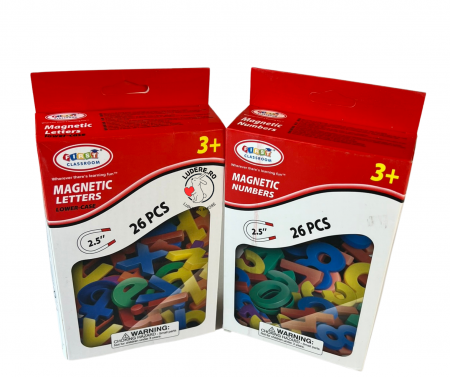 Centre activitati - Set litere si cifre magnetice