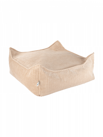 Taburet Beanbag Square Ottoman Brown Sugar [0]