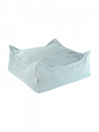 Taburet Beanbag Square Ottoman Peppermint Green [0]