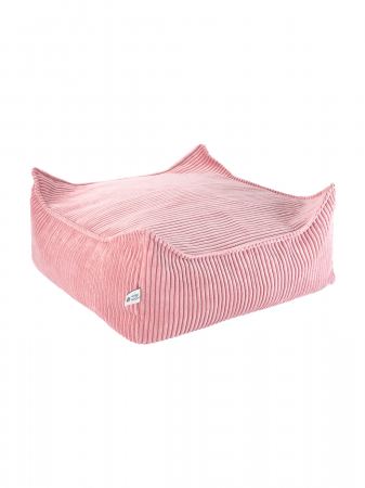 Taburet Beanbag Square Ottoman Pink Mousse [0]