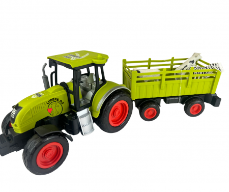 Centre activitati - Tractor cu remorca si animale  telecomanda  R/C