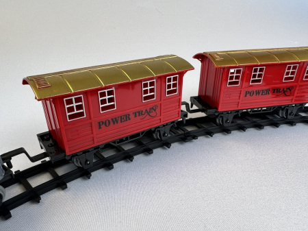 Tren Clasic cu Abur real 3 vagoane real sine oval 345 cm 415cm 435 cm [5]