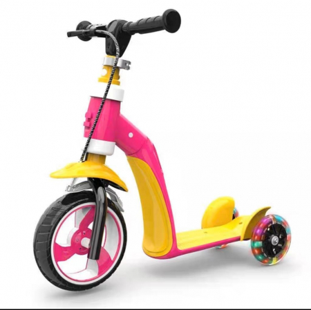 Trotinete - Trotinetă/Bicicletă PushBike 2 în 1 pentru Copii - Descoperă Plăcerea Mobilității!