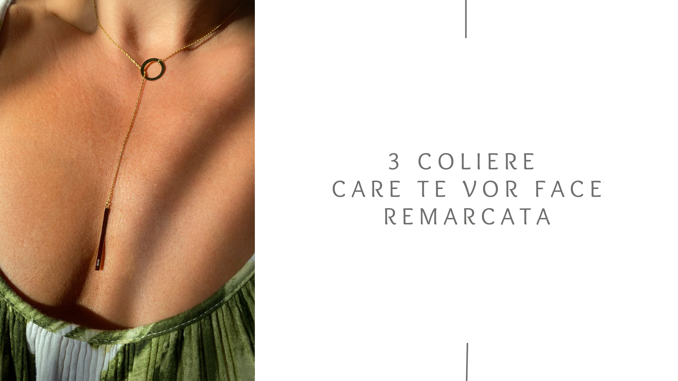 3 Modele de coliere care te vor face remarcată