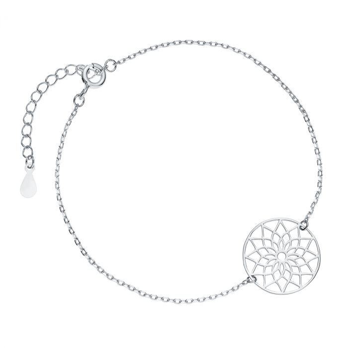 Bratara argint Mandala Silver [1]