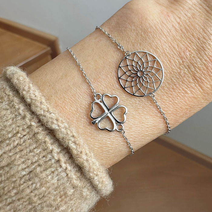 Bratara argint Mandala Silver [2]