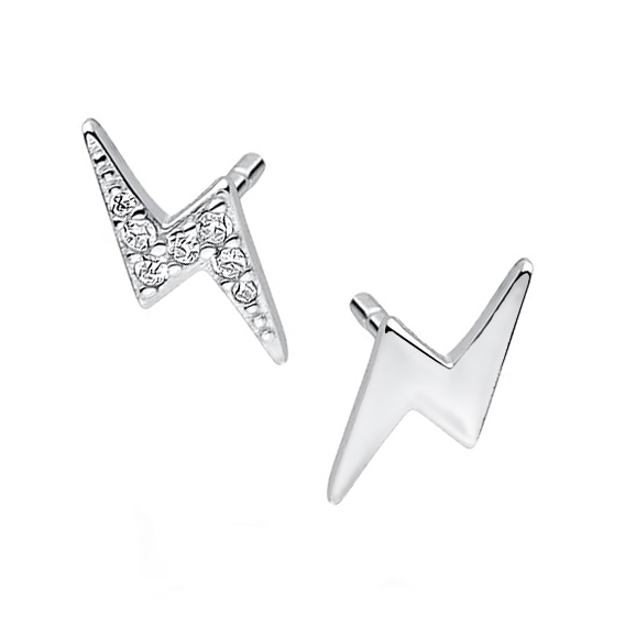 Cercei argint Silver Lightning & Zirconia [2]