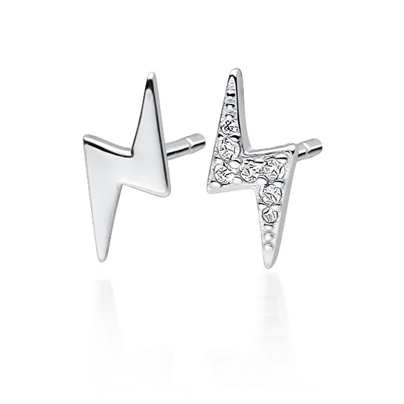 Cercei argint Silver Lightning & Zirconia [1]