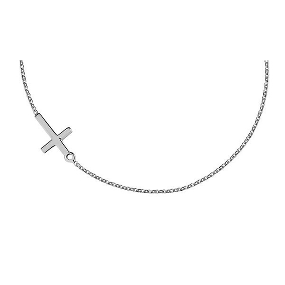 Colier argint Silver Cross [1]