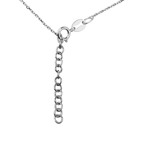 Colier argint Heart in a Silver Coin [2]