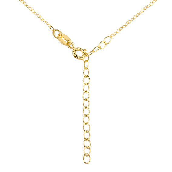 Colier argint Mama's Baby Feet Gold [2]