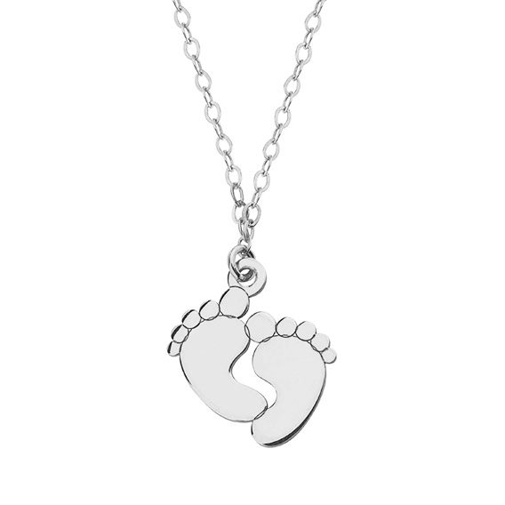 Colier argint Mama's Baby Feet Silver [1]
