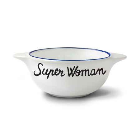 Obiecte decorative - Bol breton "Super Woman"