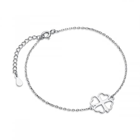 Bratari - Bratara Argint Gold Clover