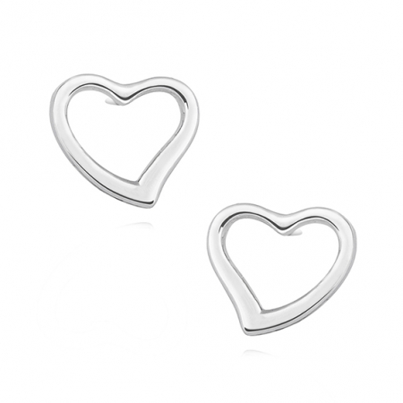 Cercei - Cercei Argint Silver Hearts
