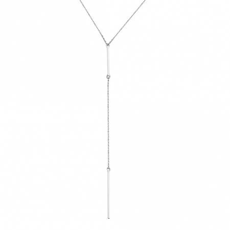 Bijuterii argint - Colier argint 2 Silver Bars