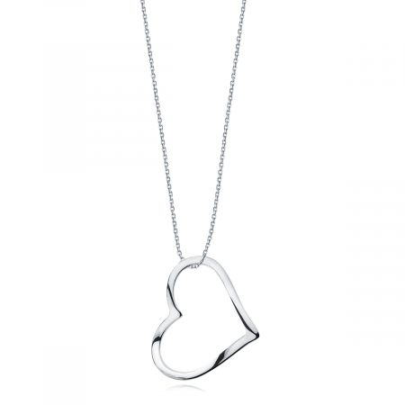 Bijuterii argint - Colier Argint Silver Big Heart