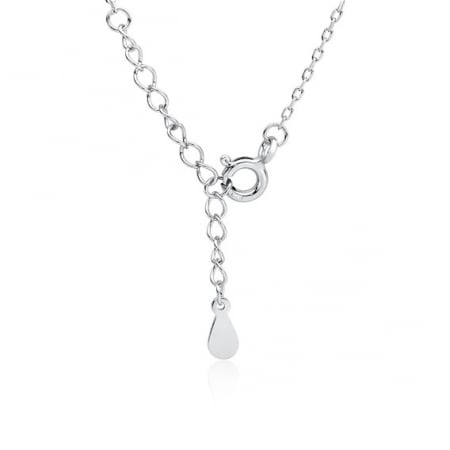 Colier argint Silver Zirconia Dog/Cat Paw [1]