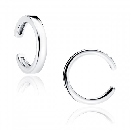 Bijuterii argint - Cercel argint Silver Plain Ear Cuff