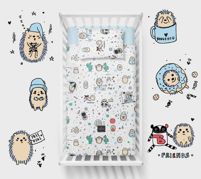 Husa pilota si fata de perna Aricii Blu [1]