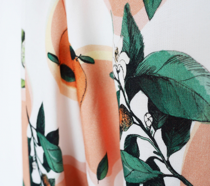 Kimono bambus Orange Blossom Lullalove [2]