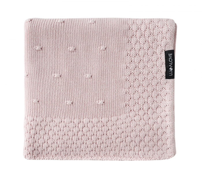 Patura Bambus Powder PopCorn 80x100 cm [1]