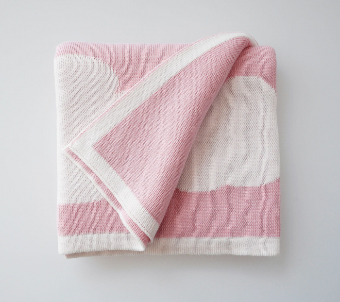 Paturica Bebelusi Bambus 80 x 100cm Norisor Roz [2]