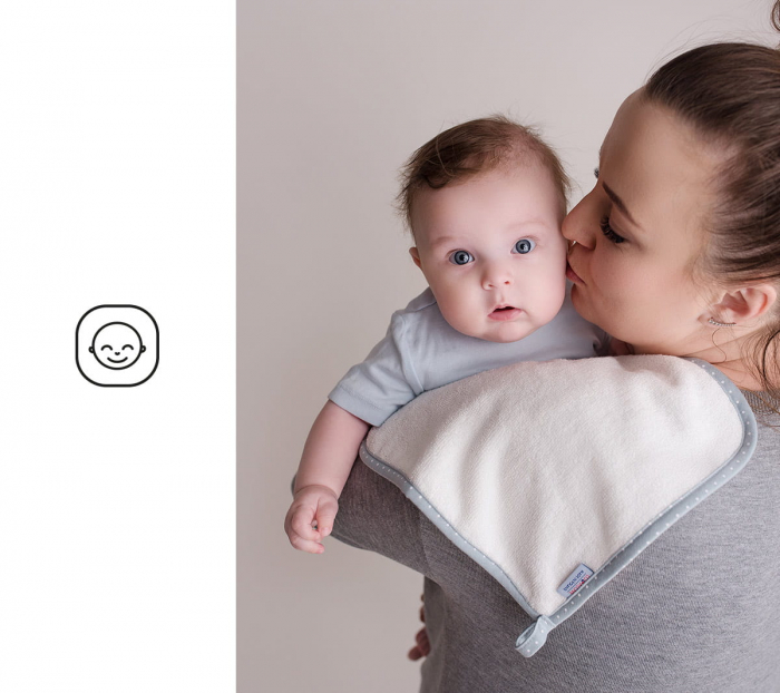 Set 3 prosopele, 25x29cm Bambus 100% Powder [4]