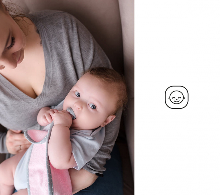 Set 3 prosopele, 25x29cm Bambus 100% Powder [3]