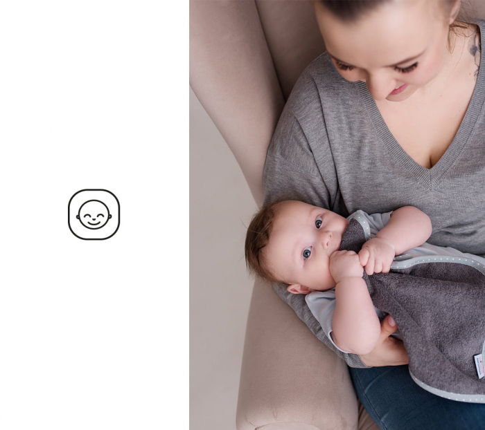 Set 3 prosopele, 25x29cm Bambus 100% Grey [3]